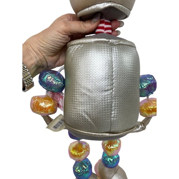 Vintage Bleap the Robot Christmas Holiday Plush Toy 22” Tall Russ Berrie - Picture 9 of 16